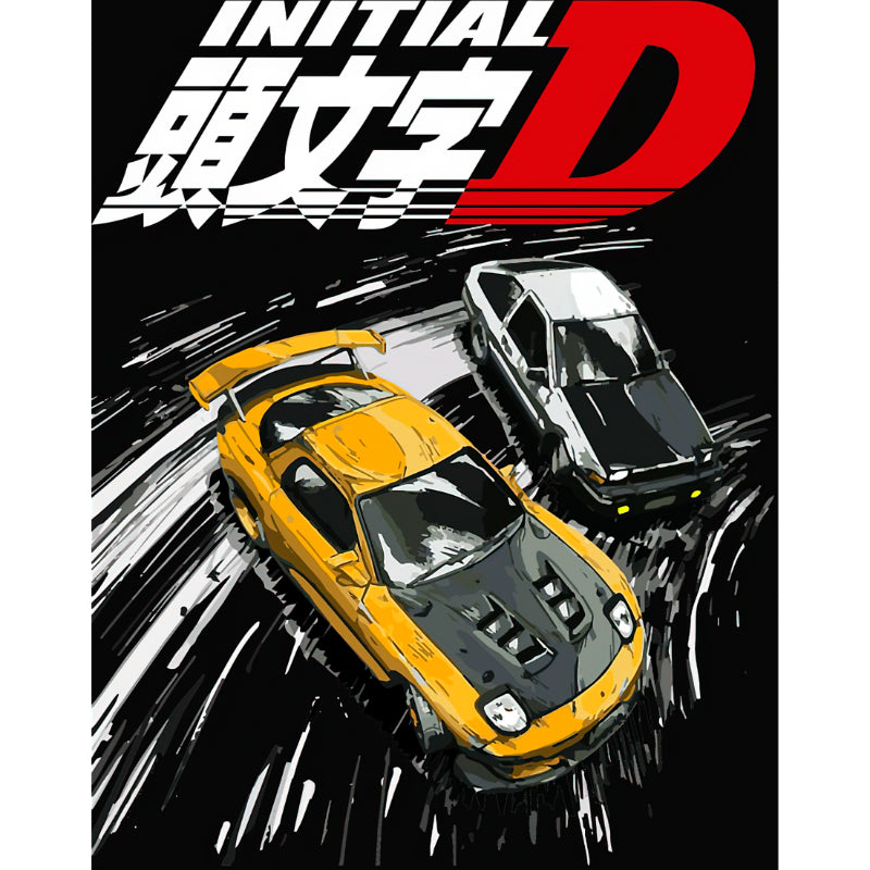 Camiseta de Initial D