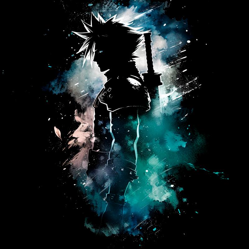 Camiseta Cloud Strife Final Fantasy VII