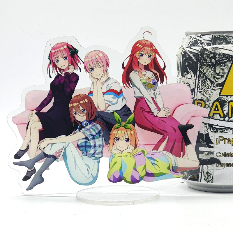 Figura Acrílica de las hermanas Nakano de Go Toubun no Hanayome