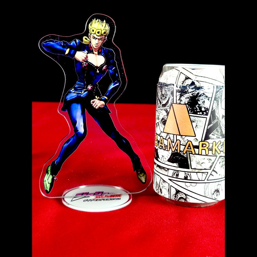 Figura Acrílica de Giorno Giovanna Jojo´s Bizarre Adventure