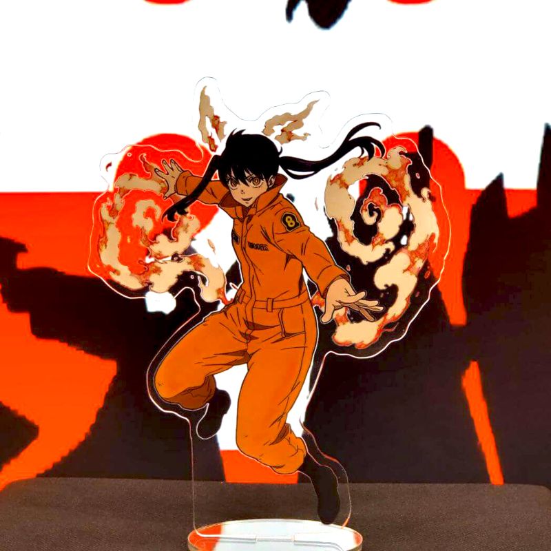 Figura Acrílica Tamaki de Fire force