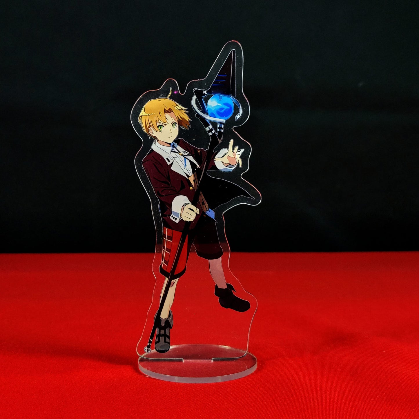 Figura Acrílica de Rudeus Greyrat de Mushoku Tensei