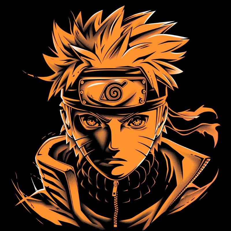 Camiseta Naruto Uzumaki ver.2