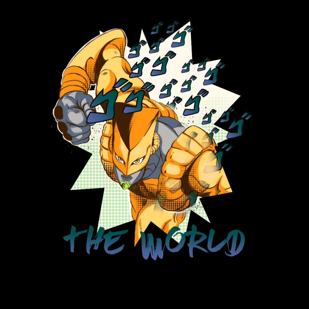 Camiseta The world Jojo´s ( Art by Us)