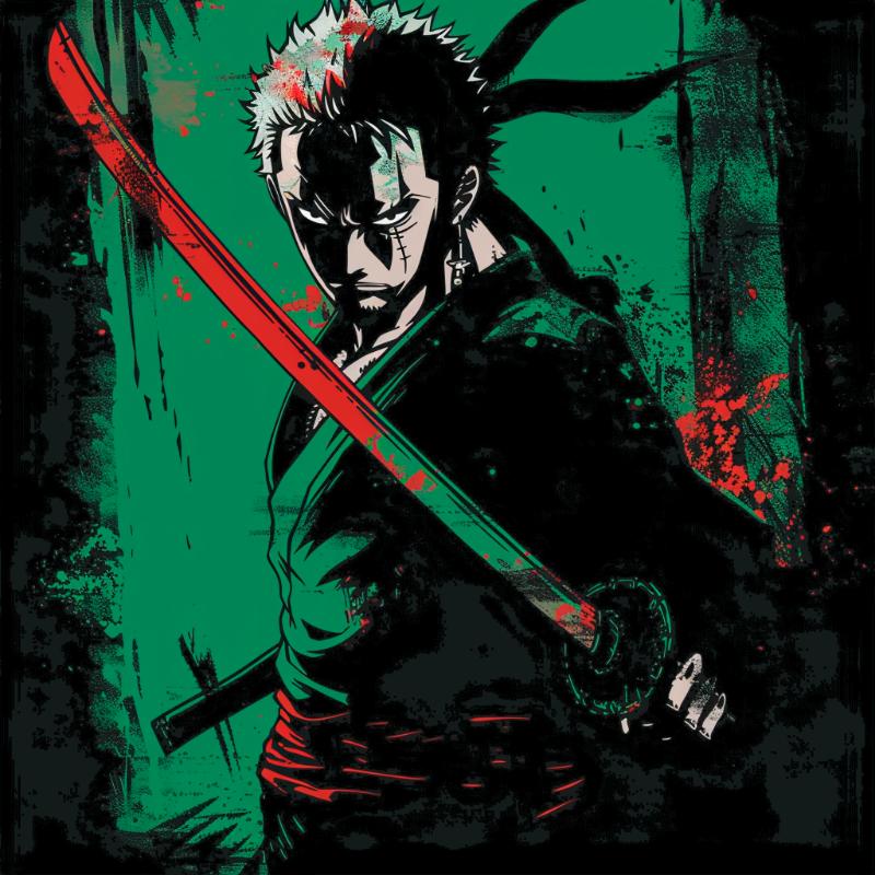 Camiseta Roronoa Zoro ver.3