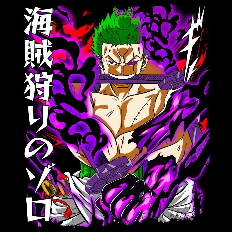 Camiseta Roronoa Zoro One Piece