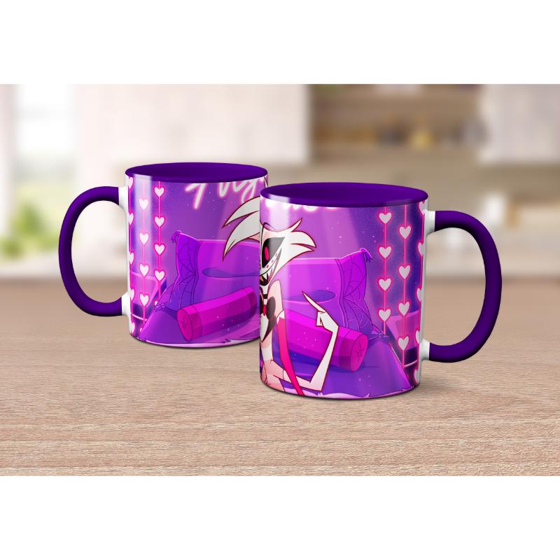 Taza de Angel Dust Hazbin Hotel