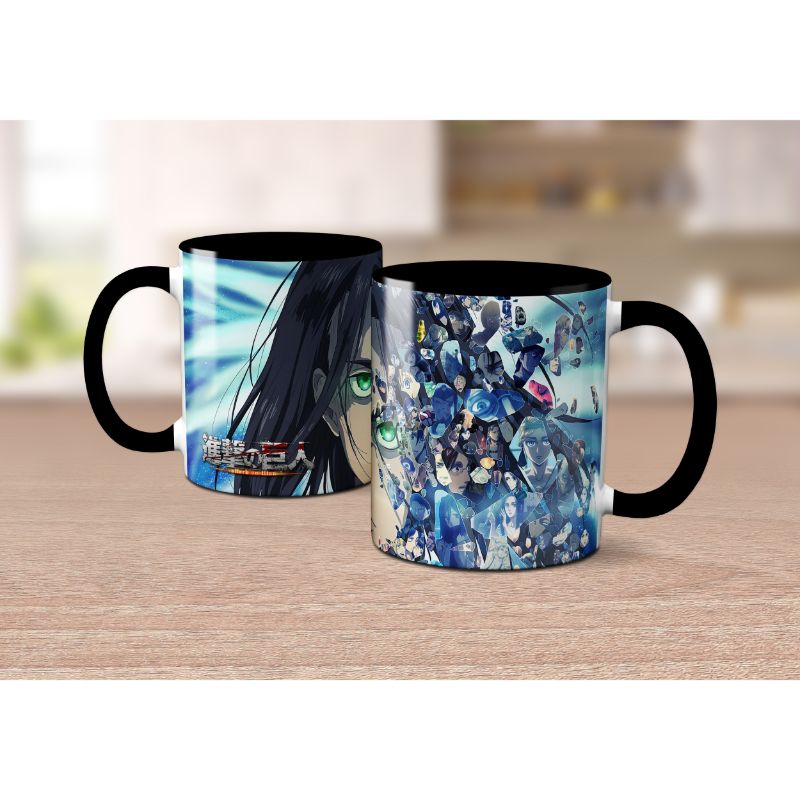 Caneca de Eren Shingeki no Kyojin The Final Season