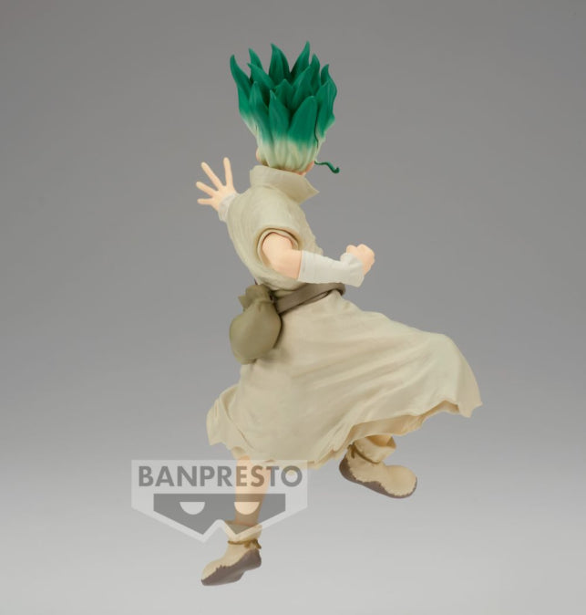 Figura de Senku Ishigami Dr. STONE: Figure of Stone World ~ Zoukei no Kagaku – Banpresto