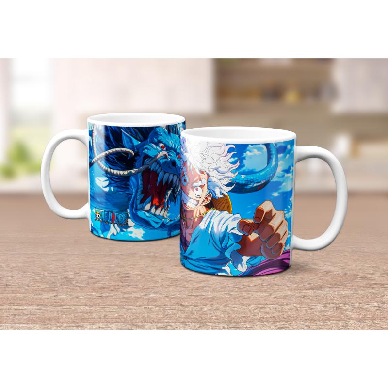 Taza Luffy Gear 5 One Piece