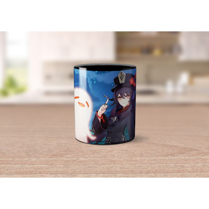 Taza de Hu Tao de Genshin Impact