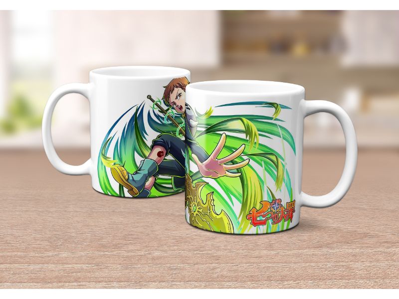 Taza King Nanatsu no Taizai (Siete Pecados Capitales)