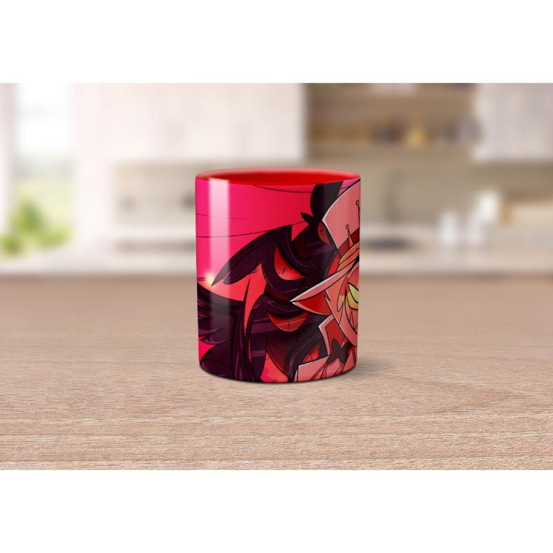 Taza de Lucifer Mornigstar Hazbin Hotel