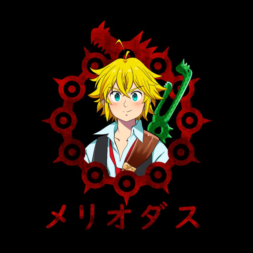 Camiseta Meliodas de Nanatsu no Taizai (art by us)