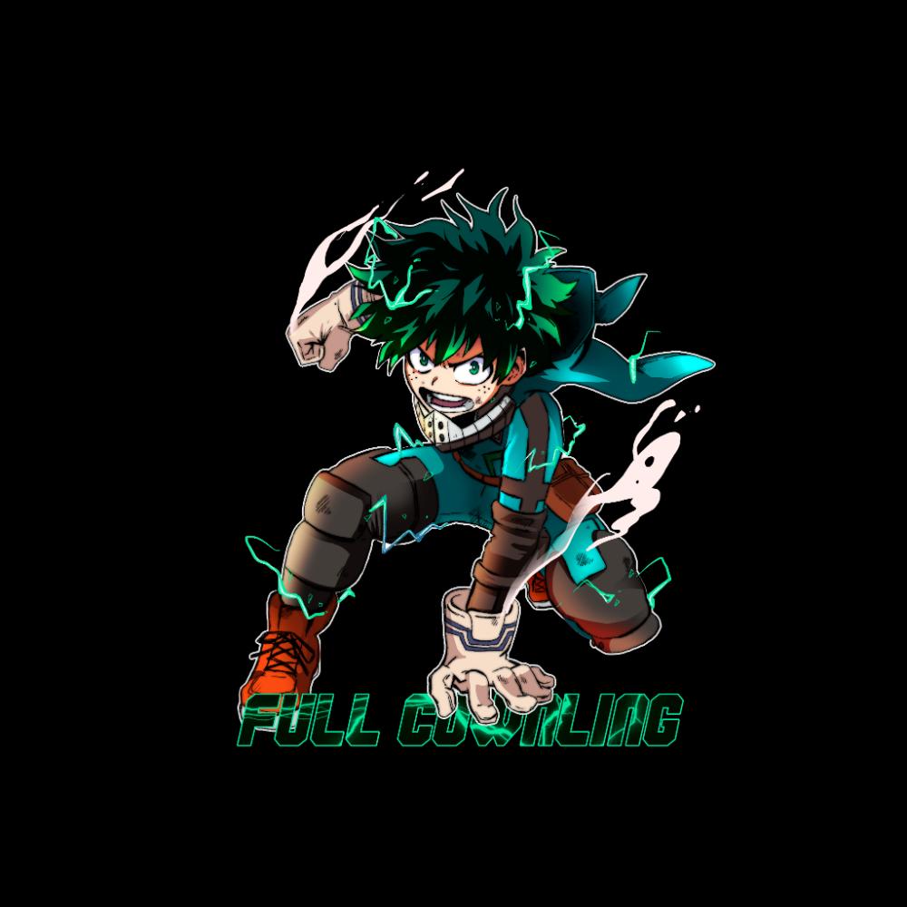 Camiseta Deku Full Cowling de Boku no Hero