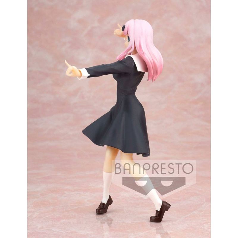 Figura Chika Fujiwara de Kaguya-sama: Love is War Estatua PVC Kyunties - Banpresto