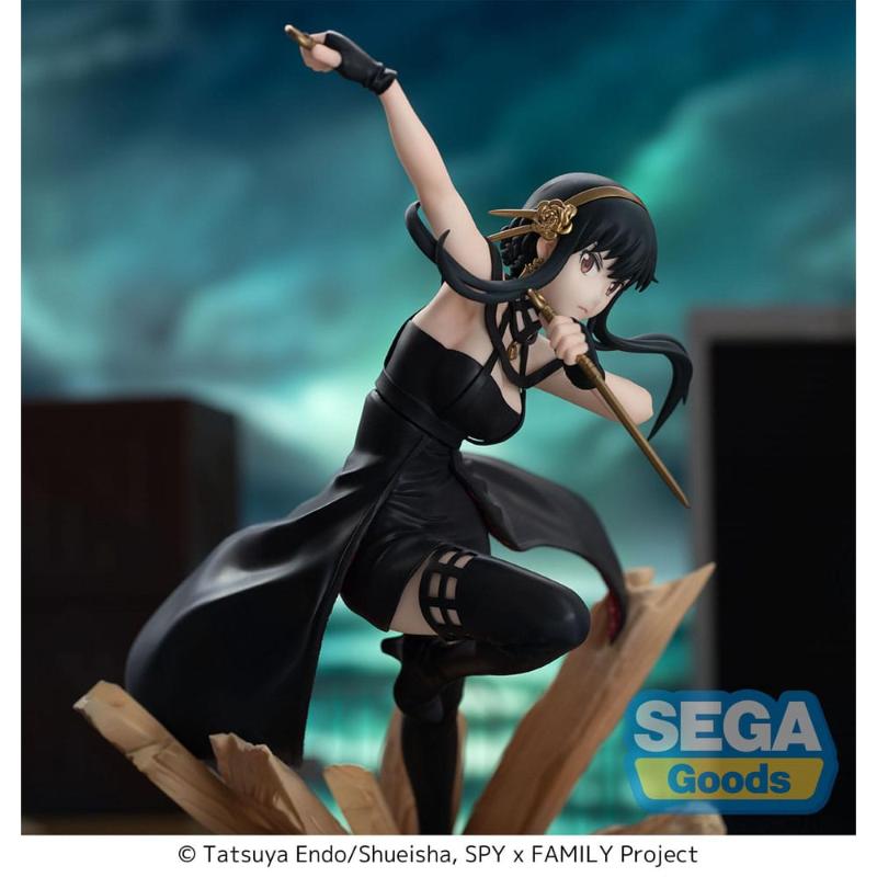 Figura Spy x Family Estatua Luminasta PVC Yor Forger Thorn Princess mission extend 19 cm Sega