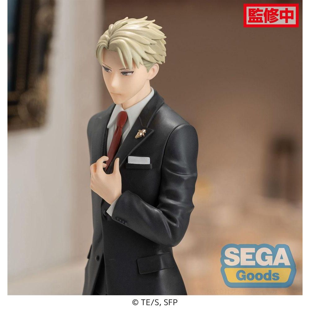 Figura Loid Forger Spy x Family Estátua PVC PM Party Ver. - Sega