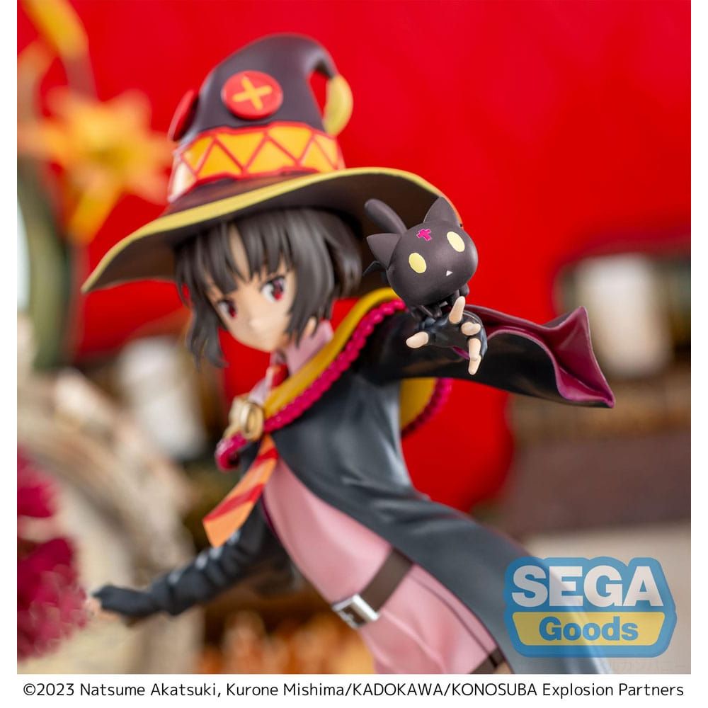 Figura Megumin Konosuba - An Explosion on This Wonderful World! Series Estatua Luminasta PVC Megumin - SEGA