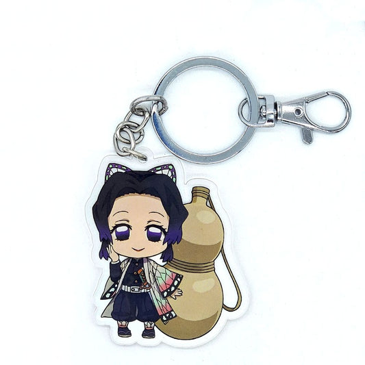 Porta-chaves da Shinobu Kocho de Kimetsu no Yaiba