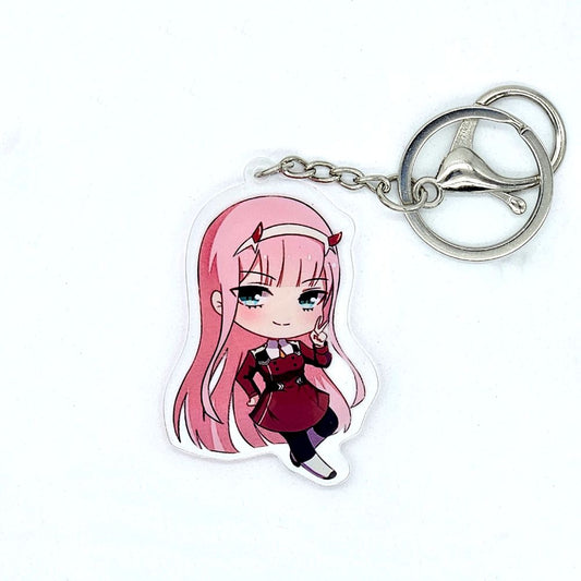 Llavero de Zero Two de Darling in the Franxx