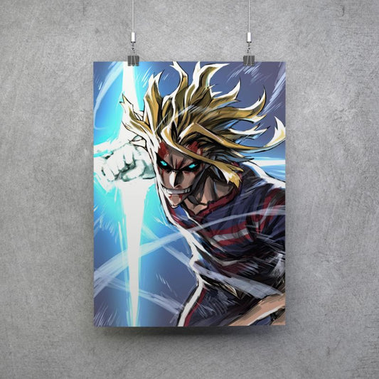 Poster All Might Boku no Hero Academia
