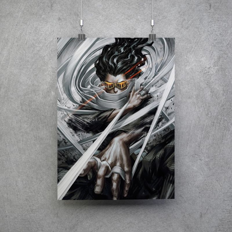 Póster Shota Aizawa Eraser Head Boku no Hero Academia
