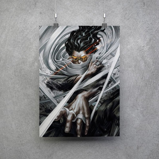 Poster Shota Aizawa Eraser Head Boku no Hero Academia