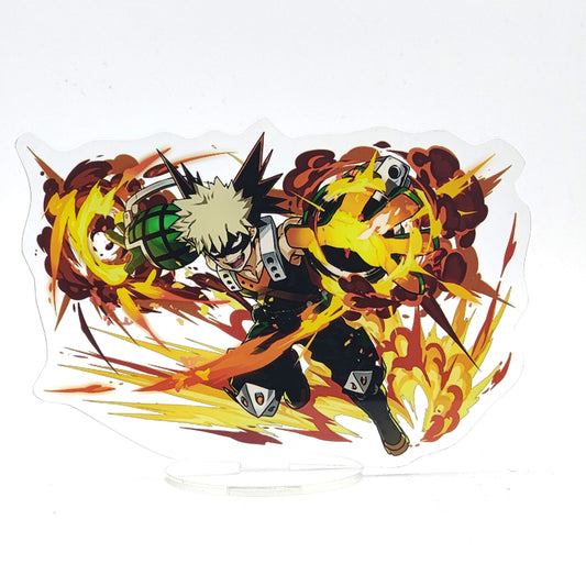 Figura Acrílica de Katsuki Bakugo de My hero academia