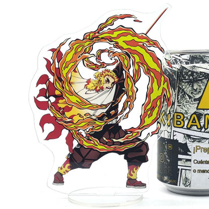 Figura Acrílica de Kyojuro Rengoku de Kimetsu no Yaiba