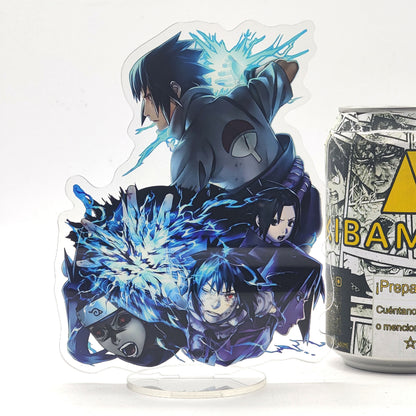 Figura Acrílica de Sasuke Uchiha de Naruto