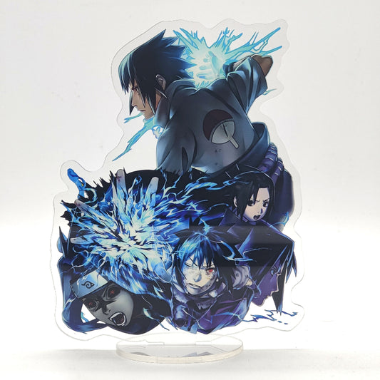 Figura Acrílica de Sasuke Uchiha de Naruto