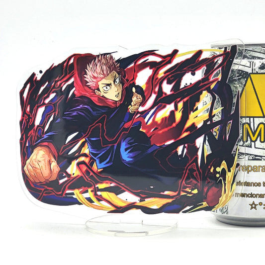 Figura Acrílica de Yuji Itadori de Jujutsu Kaisen