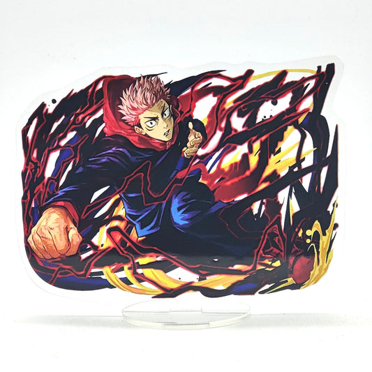 Figura Acrílica de Yuji Itadori de Jujutsu Kaisen