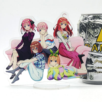 Figura Acrílica de las hermanas Nakano de Go Toubun no Hanayome