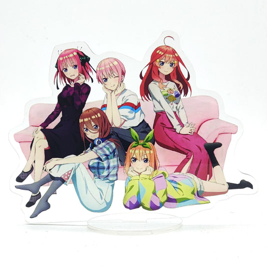 Figura Acrílica de las hermanas Nakano de Go Toubun no Hanayome