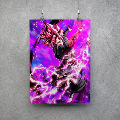 Poster Goku Black Rose Dragon Ball