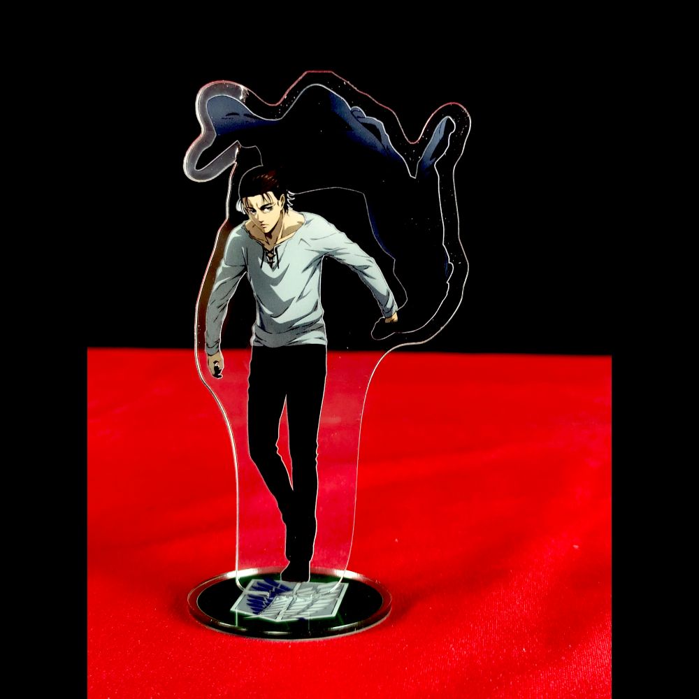 Figura de Acrílico de Eren Jaeger Ataque dos Titãs