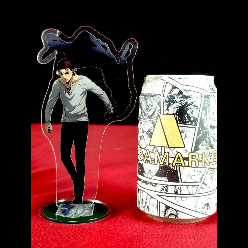 Figura de Acrílico de Eren Jaeger Ataque dos Titãs