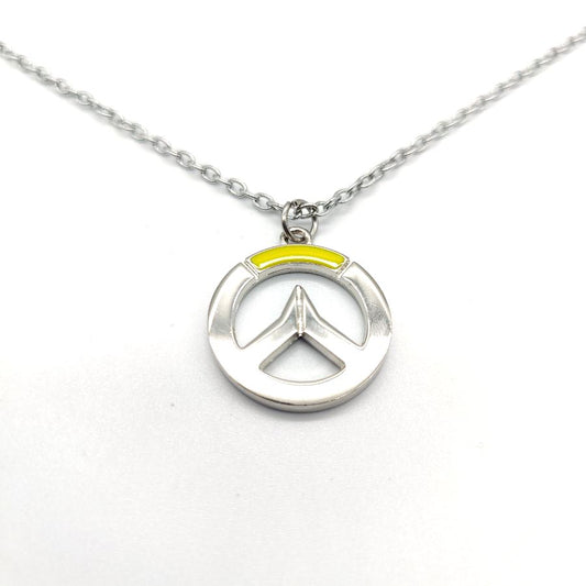 Colgante de Overwatch, color plata