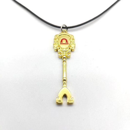 Colgante Fairy Tail, llave Libra