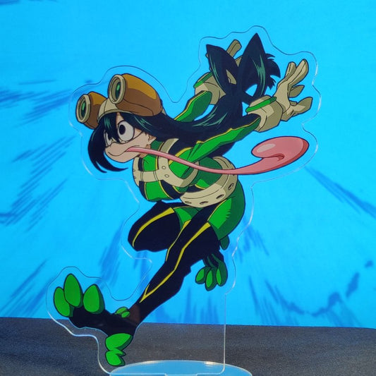 Figura acrílica Tsuyu Asui de Boku no hero academia