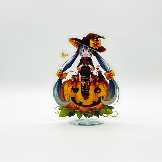Figura acrílica Hatsune Miku edição Halloween