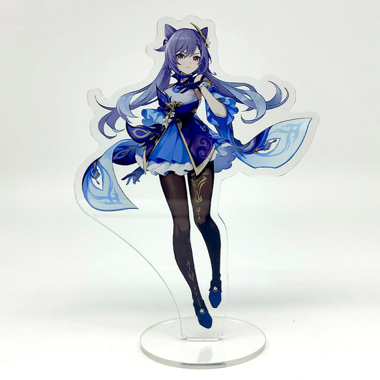 Figura Acrílica de Keqing de Genshin Impact
