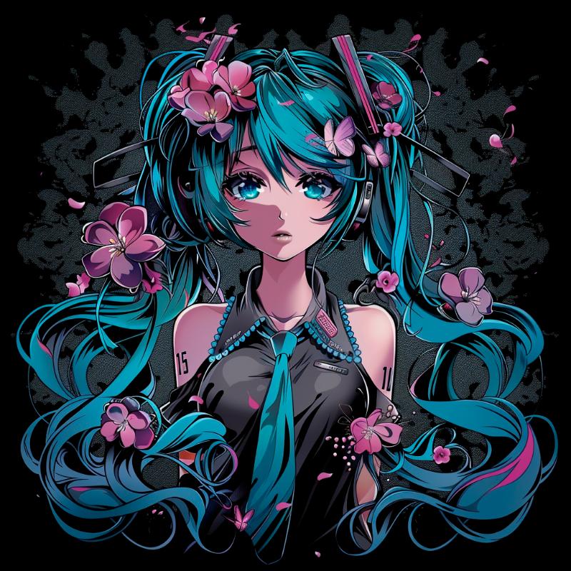 Camiseta Hatsune Miku ver.2