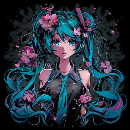 Camiseta Hatsune Miku ver.2