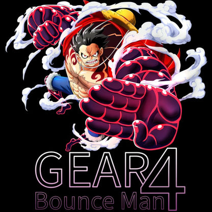 Camiseta Luffy Gear 4 Bounce Man de One Piece