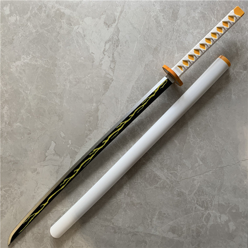 Réplica Espada Katana Zenitsu Agatsuma Kimetsu no Yaiba