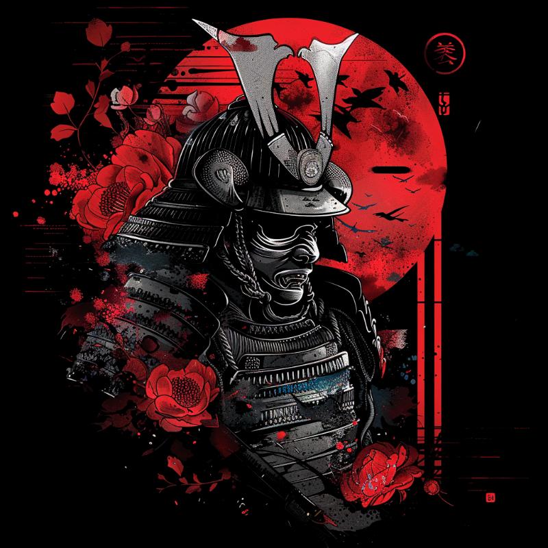 Camiseta Samurai
