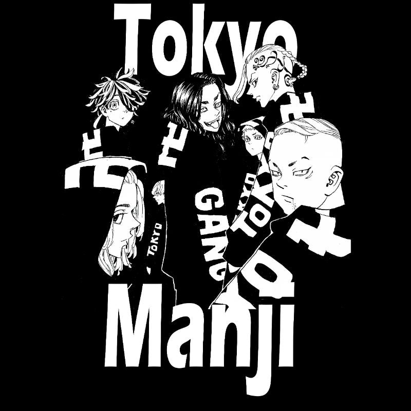 Camiseta de Tokyo Revengers Tokyo Manji